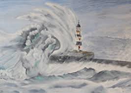 Check spelling or type a new query. Seaham Lighthouse In A Storm Keith Js Ginsburg Artist