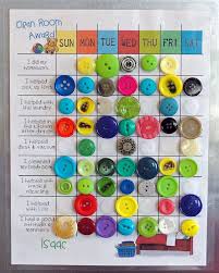 Use Buttons On A Chart With A Magnet Or To Attach Them