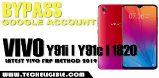Bypass Google Account Vivo Y91i Vivo Y91c Vivo 1820 Without Pc
