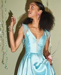 A satin prom dress that'll make you look so much like cinderella, you might be sued by disney for impersonating a princess. Designer Prom Dresses Macy S
