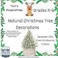 Natural Christmas Tree Decorations Children's Program event image