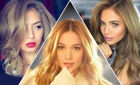 Take inspiration from anne curtis and go for a deep wine color. Ombre Hair Anne Curtis Hair Color Ombre