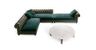 由poltrona frau style design centre 设计的沙发chester line poltrona frau home decor sectional couch couch