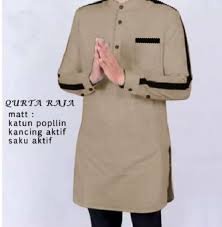 Untuk model warna baju koko terbaru dan yang populer di indonesia biasanya warna putih dan hitam merupakan warna yang paling. Jual Qurta Raja Pakaian Baju Koko Qurta Pria Muslim Model Terbaru Termurah Terlaris Coksu L Murah Mei 2021 Blibli