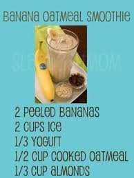 Banana Oatmeal Smoothie Avec Images Recettes De Cuisine