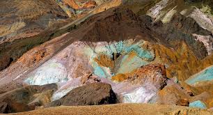 Artist's palette is an area on the face of the black mountains noted for a variety of rock colors. Painter S Palette Death Valley Photograph By Randolph Fritz