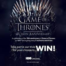 The world of television and entertainment is constantly in flux. Flow We Are Celebrating The Tenth Anniversary The Iron Anniversary Of The Premiere Of The Most Iconic Series In The History Of Television Game Of Thrones To Join In The Celebration
