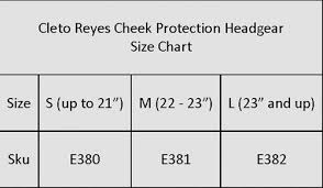 Cleto Reyes Cheek Protection Boxing Headgear Blue