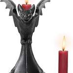 Amazon.com: Yofab Candelabro negro de resina antigua europea ...