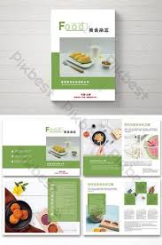 Simple Style European Food Magazine Pikbest Templates In 2020 Food Magazine European Food Brochure Design Creative
