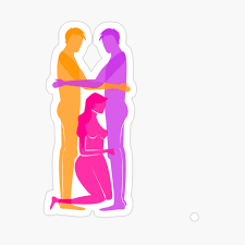 Threesome whatsapp stickers