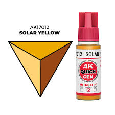 AK-Interactive: Quick Gen Acrylic Contrast - Solar Yellow 18 ml