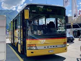 Postauto Setra 313 Ul Vom Pu Fluck Reisem Brienz Am 13 6 19 Beim Bhf Brienz Deutsche Autos Autos Post Bus