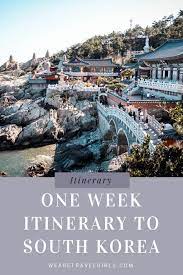 South Korea The Ultimate One Week Itinerary We Are Travel Girls Seoul Korea Travel South Korea Travel Cool Places To Visit