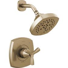 Delta Stryke 14 Series Shower Faucet With Diverter And Monitor Finish Delta Faucets Shower Faucet Faucet