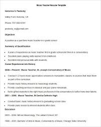 Sample Music Teacher Resume Template How To Make A Good Teacher Resume Template There A Teacher Resume Template Teacher Resume Teacher Resume Template Free