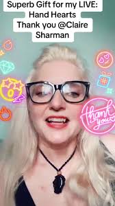 Thank you for the great Gift sent to my LIVE! Your appreciation for my  content means a lot to me.@Claire Sharman #livegift #handhearts
