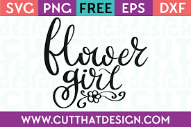 Download Flower Girl Cut That Design