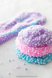 In a separate bowl, measure and add in ¼ cup of warm water with 1/8 tsp borax, and stir. Floam Slime The Best Ideas For Kids
