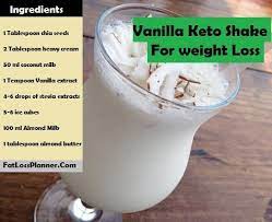 Vanilla Keto Smoothie Lowcarbweightloss Keto Shakes Keto Protein Shakes Protein Shake Recipes