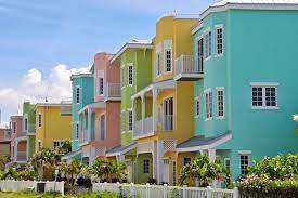 Miami new homes and condo developments. Where Do Unicorns Live Likely In One Of These Pastel Colored Homes Trulia Blog