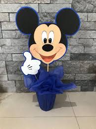 Mickey Mouse Centerpiece By Yoyisfoamworld On Etsy Mickey Mouse Centerpiece Mickey Mouse Parties Fiesta Mickey Mouse