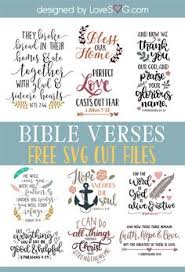 Download Free Bible Verse Svg Cut Files