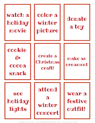 Christmas countdown activities are one of the best parts of the season. 25 Christmas Countdown Activities Free Printable Happy Strong Home