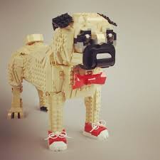 By Marcosbessa Via Flickr Lego Dog Lego Animals Lego Sculptures
