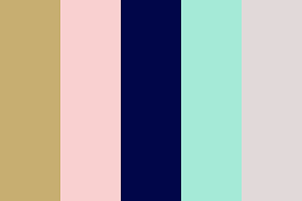Check out our gold on navy selection for the very best in unique or custom, handmade pieces from our shops. Gold Mint Navy Color Palette