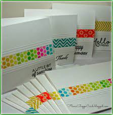 See more ideas about washi tape cards, cards handmade, cards. Washi Tape Note Card Set Washi Tape Cards Notecard Set Greeting Cards Handmade