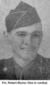 Jan 13, 1945. PFC Richard L. Higley, EBHS grad. KIA