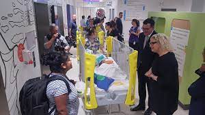 Victorian premier daniel andrews has shared a photo of himself 'settling into his new digs' after being transferred out of intensive care following a serious fall last week. Daniel Andrews Jill Hennessy Have Arrived Monash Children S Hospital