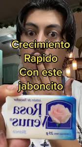 Acelera el crecimiento del cabello con jabón rosa Venus