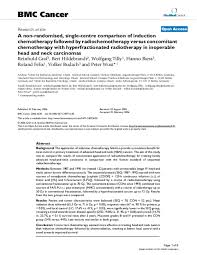 Pdf A Non Randomised Single Centre Comparison Of Induction