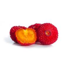 Strawberry tree produces spherical fruits, about 2 cm in diameter, dark red, and tasty only when fully ripen in autumn. Strawberry Tree Fruit Fruits Varieties Production Seasonality Libertyprim