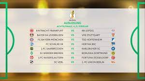 Sancho scores as dortmund advance in german cup (1:16) 8d. Results Of The Draw For The Round Of 16 For The Dfb Pokal 2019 20 Soccer