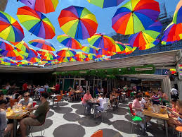 A chaise lounge is a reclining chair, looking like a combination of a lounge chair and an ottoman. The 8 Most Stunning Outdoor Dining Spaces In Nyc