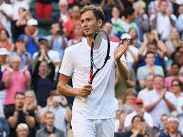 wimbledon upstart daniil medvedev breaks down throws money at umpire wimbledon tennis players sports