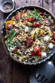 Everything But The Kitchen Sink Pasta Salad Hbh Recipe Healthy Recipes Pasta Dishes Healthy