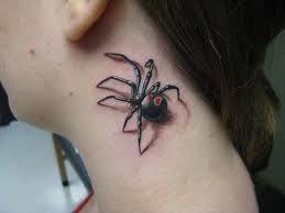 Spider tattoo black widow spider tattoo 3d tattoos amazing 3d. 35 Popular Realistic Spider Tattoos Ideas
