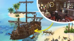 Jump to navigation jump to search. Pirate Ship Off The Grid The Sims 4 Speed Build No Cc Youtube