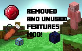 From its early days of simple mining and cr. Removed And Unused Features Mod Mcreator