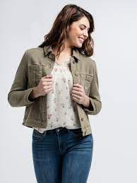 Facile à associer à d'autres coloris, la. C Est Beau La Vie Blouson 55cb2ve102 Vert Kaki Femme Des Marques Et Vous