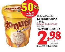 We would like to show you a description here but the site won't allow us. Oferta Helado Donuts La Menorquina En Alimerka