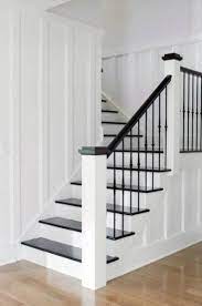 Your stair railing isn't meant to just be functional. Top 70 Best Painted Stairs Ideas Staircase Designs Farmhouse Staircase Decor Traditional Staircase Staircase Decor