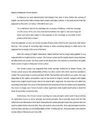 An ownership transfer is merely endorsed on the back of both the original and duplicate. Equity In Malaysian Torrens System Equity Law Estoppel