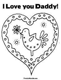 I Love You Daddy Coloring Page Mom Coloring Pages Mothers Day Coloring Pages Valentines Day Coloring Page