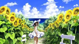 Sexyhdwalls Com This Website Is For Sale Sexyhdwalls Resources And Information Sunflower Garden Anime Background Anime Backgrounds Wallpapers
