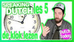 Hoe laat is het?? Tijd in het NEDERLANDS #nt2 - YouTube
